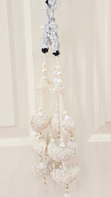 Black & Silver Flower Hair Paranda Tara