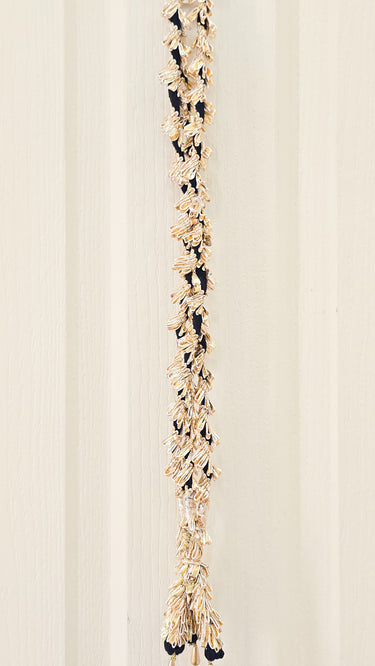 Black & Golden Bell Hair Paranda Sara