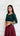 Vichitra Silk Handembroidered Full Sleeves Blouse in High Neckline