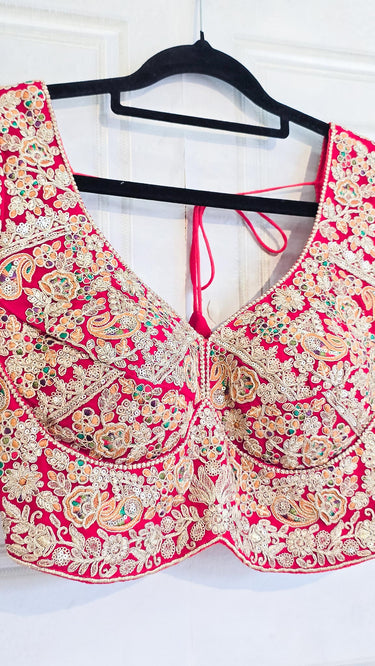 Golden Zariwork with Paisley Blouse