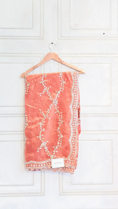 Fendi Sequin and Zariwork Saree Maya