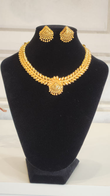 Gold Imitation Mini Haar Ishani