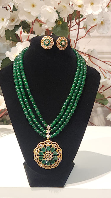 Zed Mala with Earrings Riya