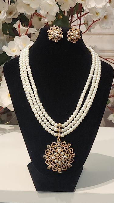 Pearl Imitation Necklace  Aaira