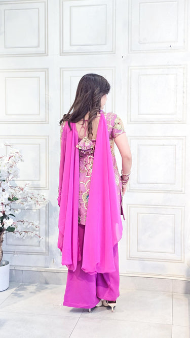 Floral Multicolor 90s Kurti Suit