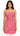 Pink Spaghetti Straps Cotton Kurti