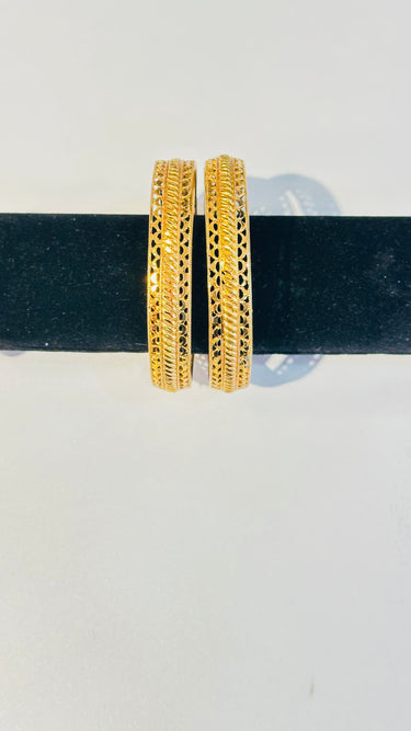 Gold Imitation Bangles Tulip