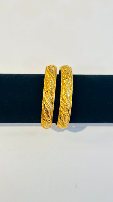 Gold Imitation Bangles Begonia