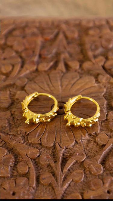 Gold Imitation Marwari Earrings