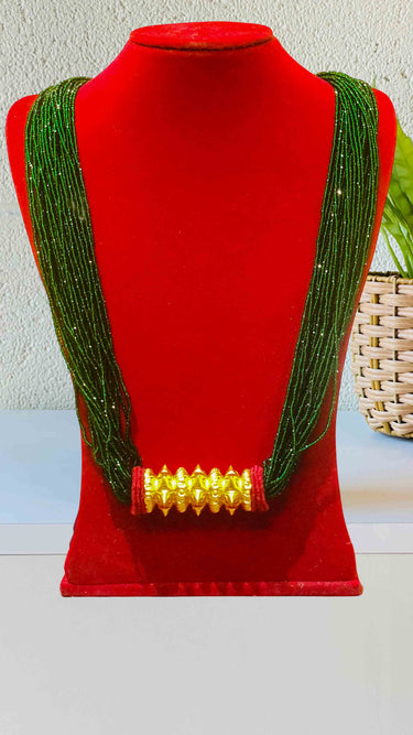 Gold Plated Hydro Crystal Maili Tilhari Tulip