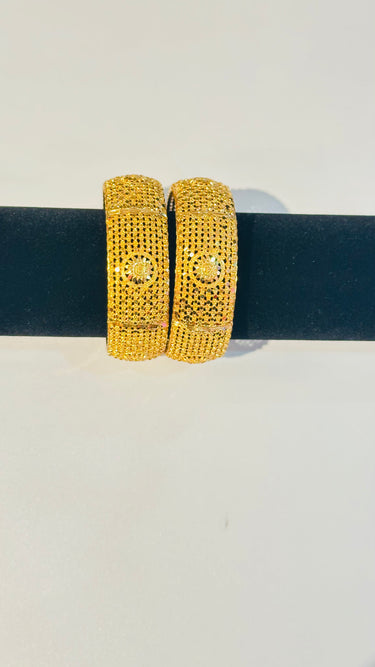 Gold Imitation Bangles Bloom