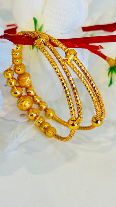 Kids Gold Imitation Bangle Bubble