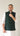 Velvet Nehru Jacket in Green