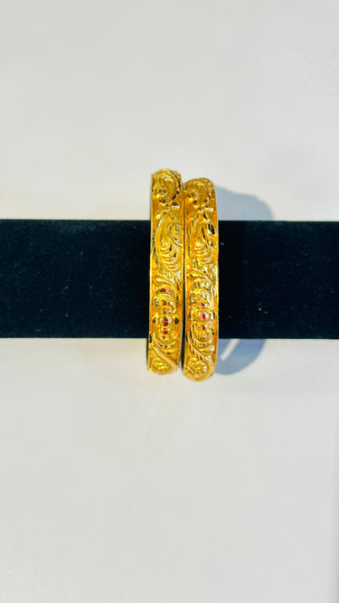 Gold Imitation Bangles Mimosa