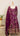 Wine Banarasi Boutique Anarkali with Chudidar and Shawl - House of Nepal