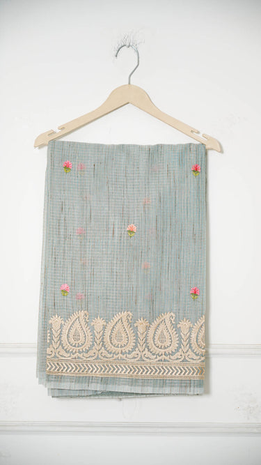Pure Cotton Resham Carrie Saree