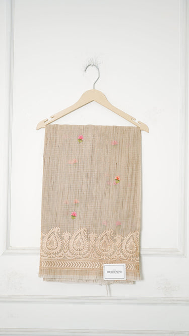 Pure Cotton Resham Carrie Saree