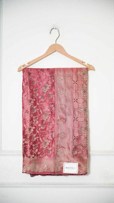 Satin Jacquard Stone Saree