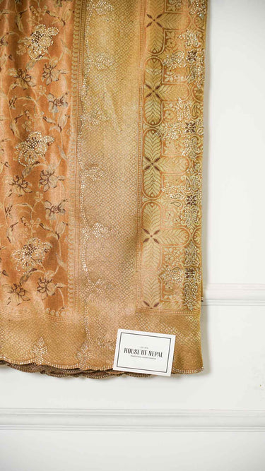 Satin Jacquard Stone Saree