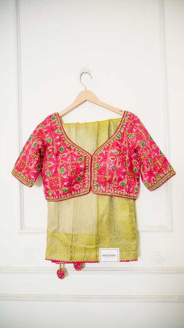 Kanjivaram Silk Saree with Blouse