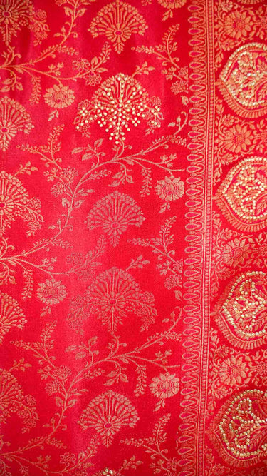 Satin Kanjivaram Stone Saree