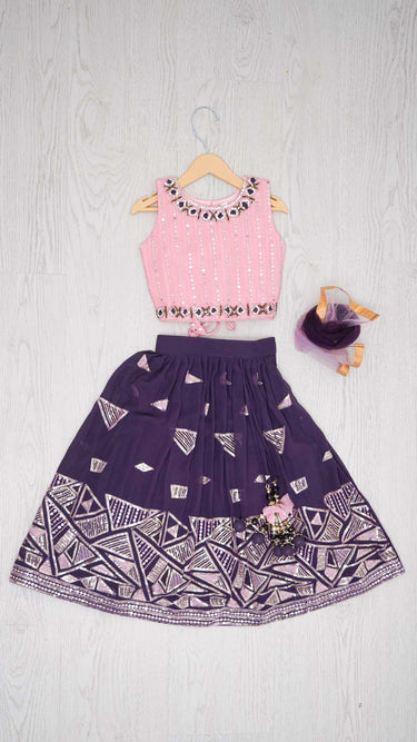 Pink Lehenga Choli Set