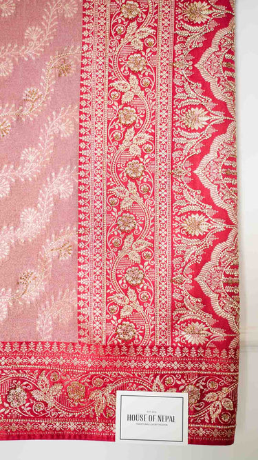 Silk Saree with Stonework