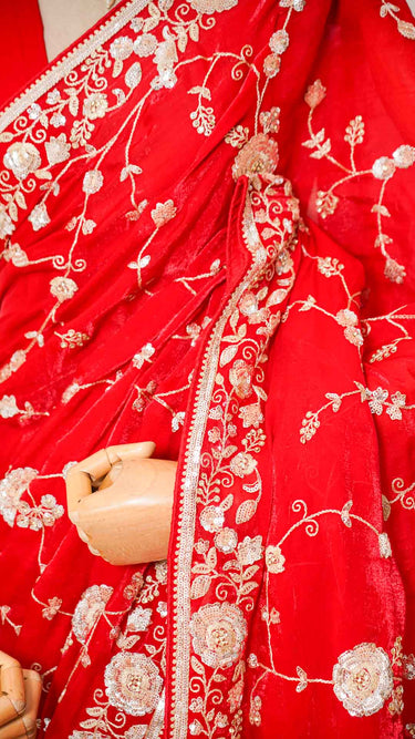 Fendi Zari Jaal Saree