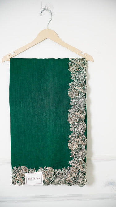 Vichitra Silk Zari Border Saree