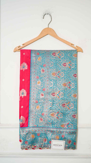 Silk Contrast Border Saree