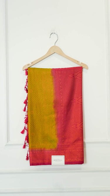 Dual Shade Kanjivaram Saree