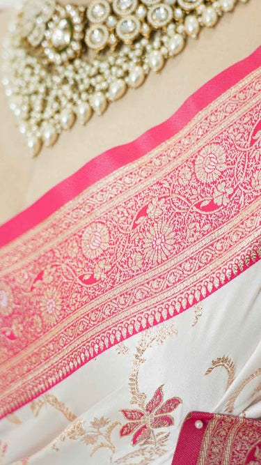 Contrast Silk Saree Kaira