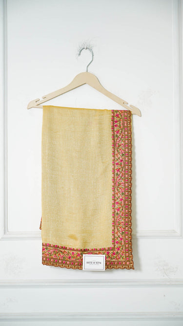 Vichitra Silk Multi Thread Border Saree