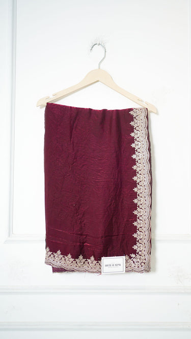 Fendi Zari Border Saree
