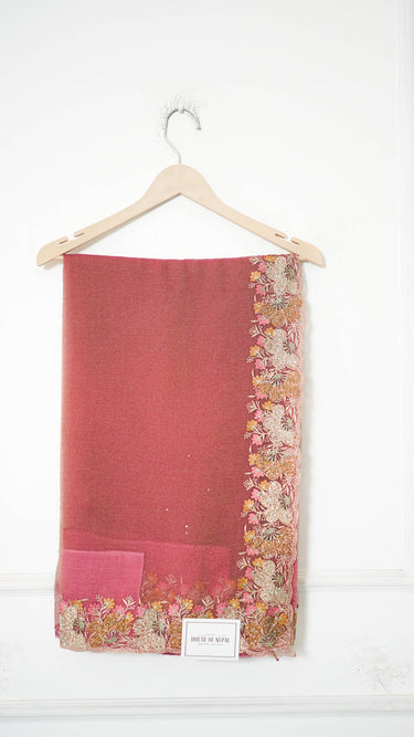 Crush Chiffon Saree with Border