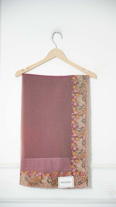 Crush Chiffon Saree with Border