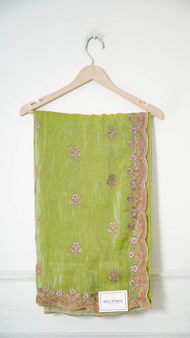 Fendi Stone Hand Border Saree