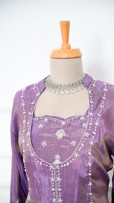Choli Jacket Suit with Palazzo
