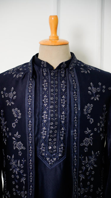 Designer Indo Western Kurta Jacket Set Heritage