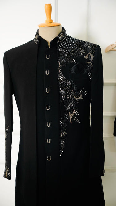Mens Handembroidered Indowestern Suit Elite