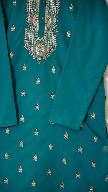 Hand Embroidered Mens Designer Kurta