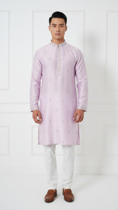 Multithread Butti Mens Designer Kurta