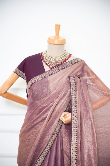 Fendi Saree with Digital Print