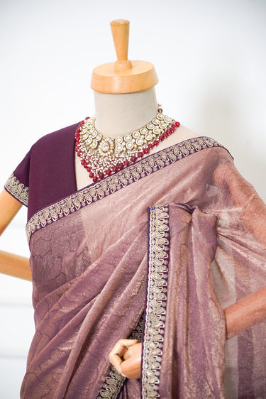 Fendi Saree with Digital Print