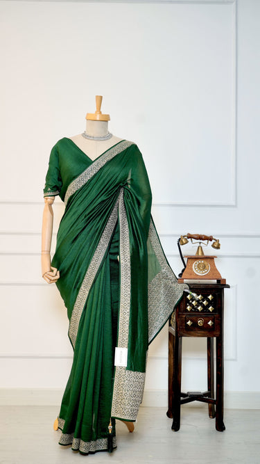Vichitra Zari and Swarovski Saree