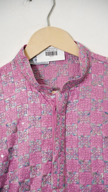 Mens Sequinwork Kurta with Multi Threadwork