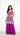 Chikankari Wine Sleeveless Sarara Suit
