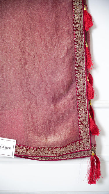 Fendi Saree with Digital Print