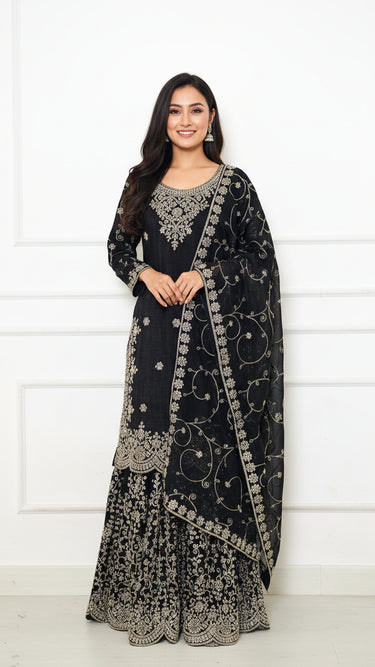 Fendi Zariwork Garara Suit Megha