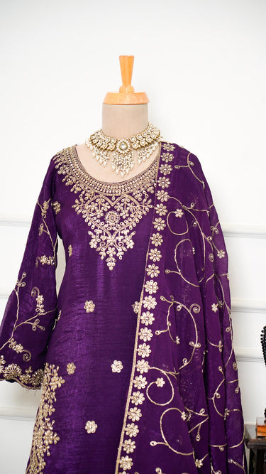 Fendi Zariwork Garara Suit Megha